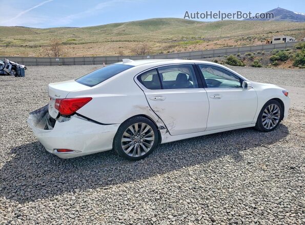 JH4KC1F53GC000431 2016 ACURA RLX White Задня права чверть