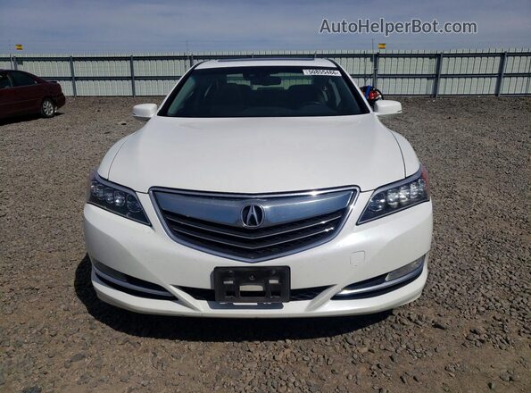 JH4KC1F53GC000431 2016 ACURA RLX White Вид спереду