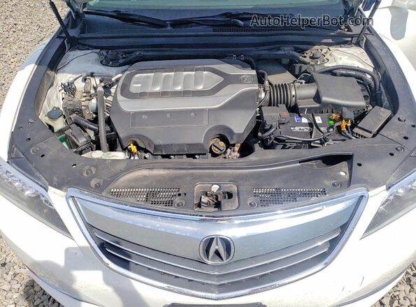 JH4KC1F53GC000431 2016 ACURA RLX White Вид задньої частини салону