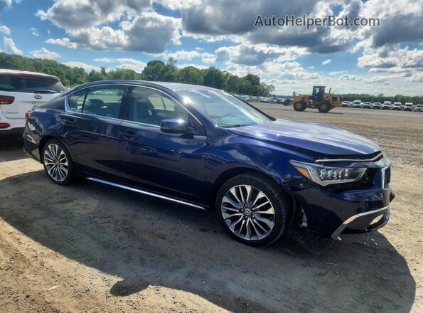 JH4KC1F54JC000462 2018 ACURA RLX Blue Delantero derecho