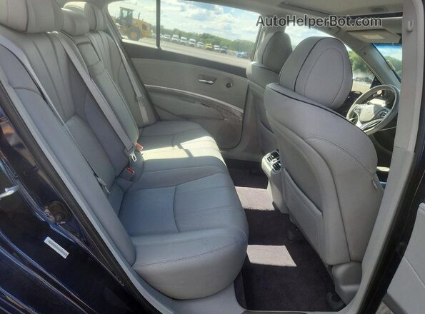 JH4KC1F54JC000462 2018 ACURA RLX Blue Vista de los asientos traseros