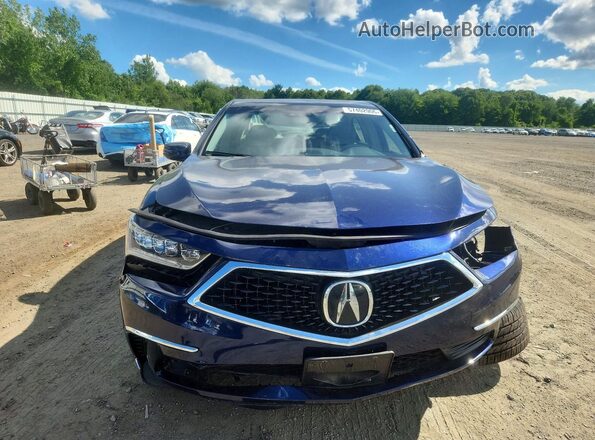 JH4KC1F54JC000462 2018 ACURA RLX Blue Vista frontal
