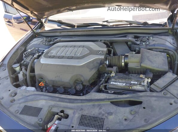 JH4KC1F54JC001045 2018 ACURA RLX Синий Вид сзади