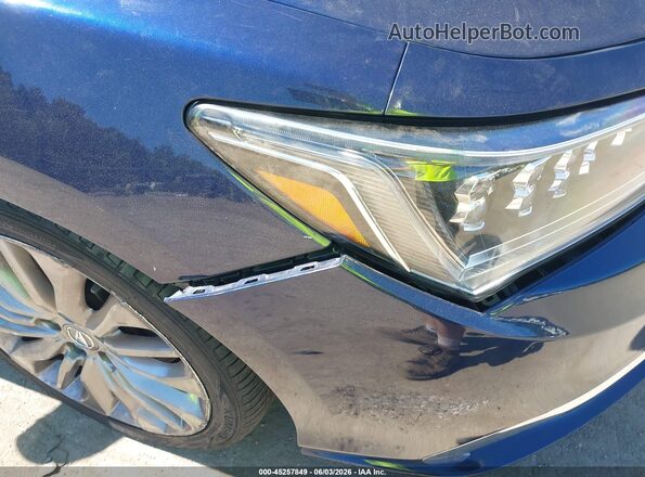 JH4KC1F54JC001045 2018 ACURA RLX Синий Вид щитка приборов