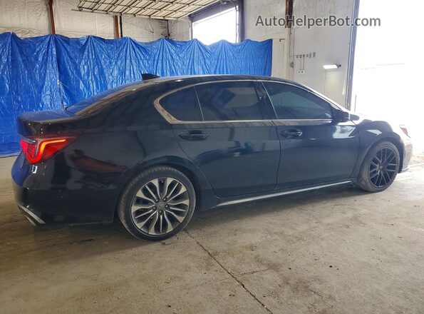 JH4KC1F56JC001161 2018 ACURA RLX Black უკანა მარჯვენა