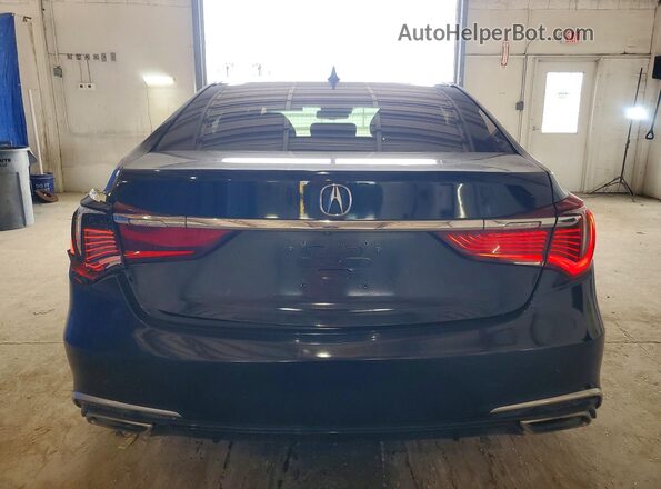 JH4KC1F56JC001161 2018 ACURA RLX Black უკანა ხედი