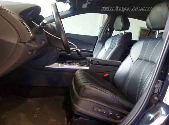 JH4KC1F56JC001161 2018 ACURA RLX Black წინა სალონის ხედი
