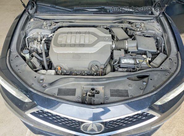 JH4KC1F56JC001161 2018 ACURA RLX Black უკანა სალონის ხედი