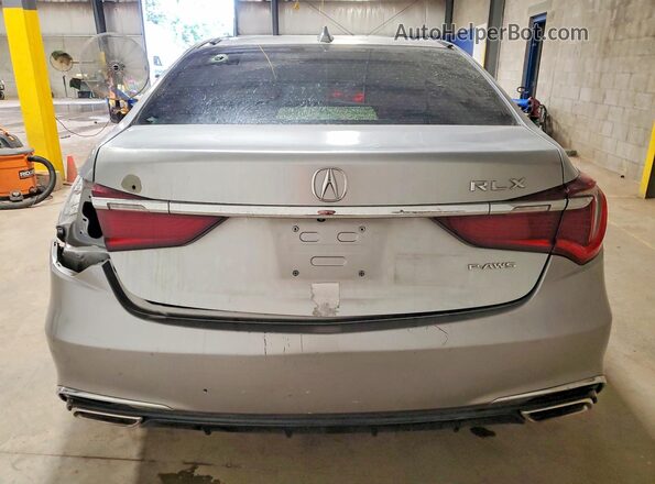 JH4KC1F56JC001323 2018 ACURA RLX Silver Widok z tyłu