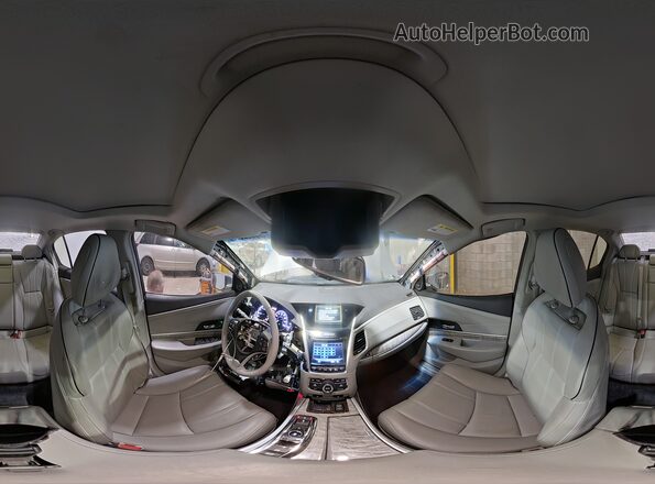 JH4KC1F56JC001323 2018 ACURA RLX Silver Widok wnętrza 360 stopni