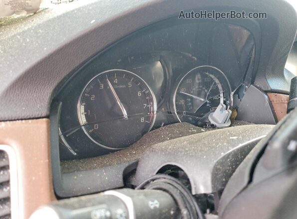 JH4KC1F56JC001368 2018 ACURA RLX Black Instrument cluster view