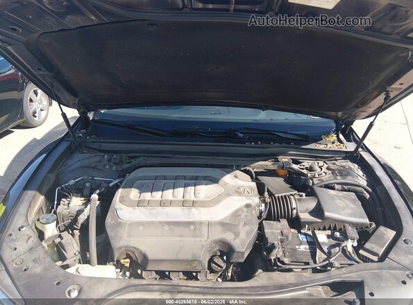 JH4KC1F95HC000273 2017 ACURA RLX Black Вид ззаду
