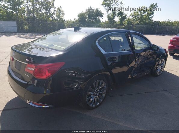 JH4KC1F95HC000273 2017 ACURA RLX Black Задня права чверть
