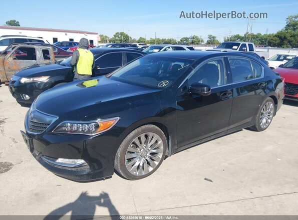 JH4KC1F95HC000273 2017 ACURA RLX Black Передня ліва чверть