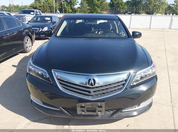JH4KC1F95HC000273 2017 ACURA RLX Black Вид задньої частини салону