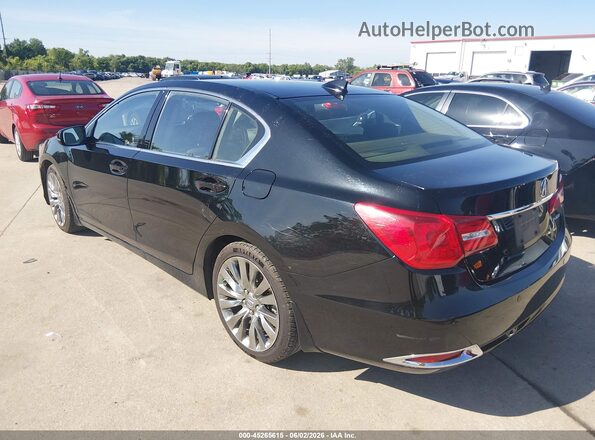 JH4KC1F95HC000273 2017 ACURA RLX Black Задня ліва чверть
