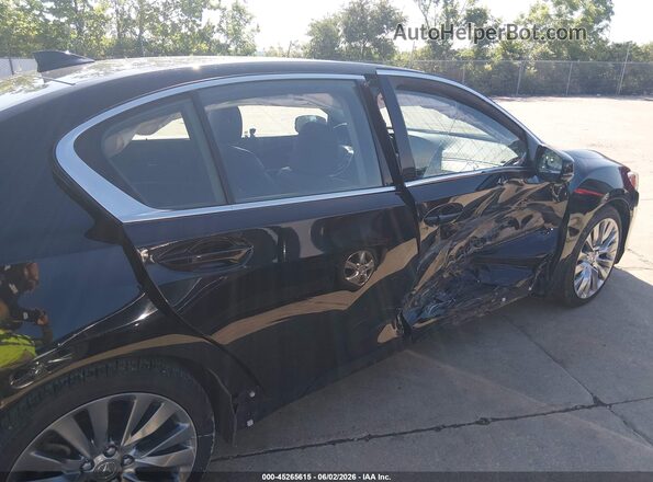 JH4KC1F95HC000273 2017 ACURA RLX Black Вид спереду
