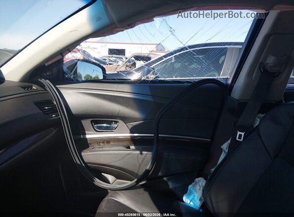 JH4KC1F95HC000273 2017 ACURA RLX Black Вид салону спереду