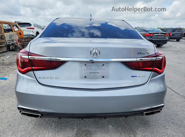 JH4KC2F98JC000151 2018 ACURA RLX Silver უკანა ხედი