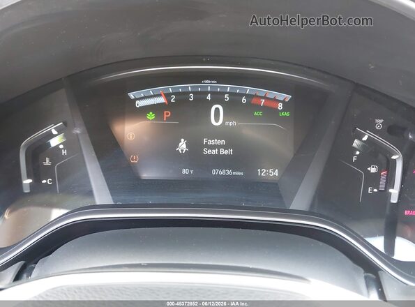 JHLRW2H50KX001017 2019 HONDA CR-V Gray Հետևի նստատեղերի տեսք