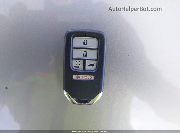 JHLRW2H50KX001017 2019 HONDA CR-V Gray Առջևի վահանակի տեսք