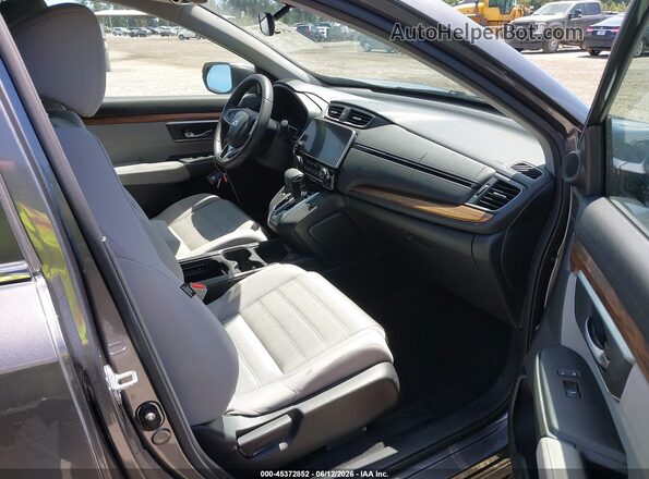 JHLRW2H50KX001017 2019 HONDA CR-V Gray 