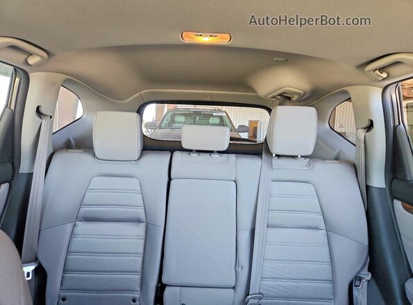 JHLRW2H54KX020119 2019 HONDA CR-V Gray Vista de los asientos traseros