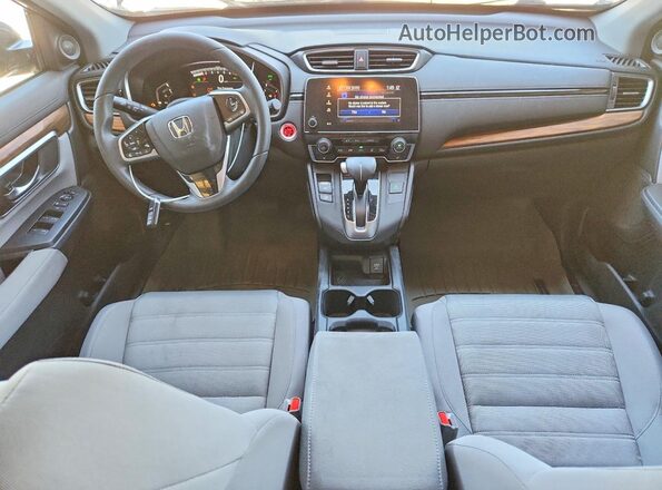 JHLRW2H54KX020119 2019 HONDA CR-V Gray Vista del salpicadero
