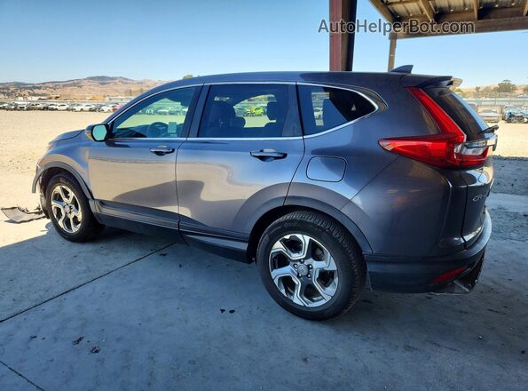 JHLRW2H54KX020119 2019 HONDA CR-V Gray Trasero izquierdo