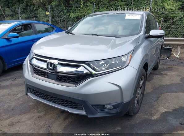 JHLRW2H58KX016431 2019 HONDA CR-V Silver Սարքավորումների վահանակի տեսք