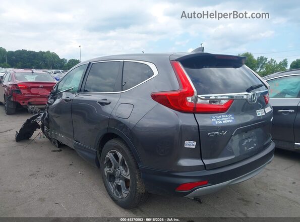 JHLRW2H5XKX000831 2019 HONDA CR-V Gray Tył lewy