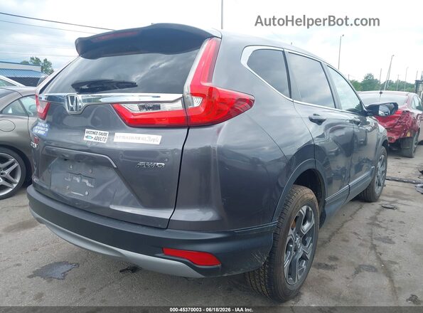 JHLRW2H5XKX000831 2019 HONDA CR-V Gray Tył prawy