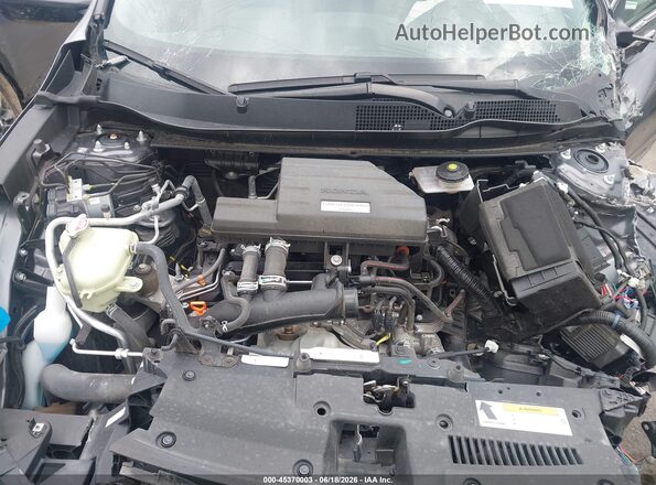 JHLRW2H5XKX000831 2019 HONDA CR-V Gray Widok z tyłu