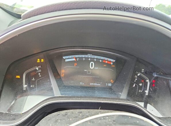 JHLRW2H86KX019757 2019 HONDA CR-V Silver Սարքավորումների վահանակի տեսք