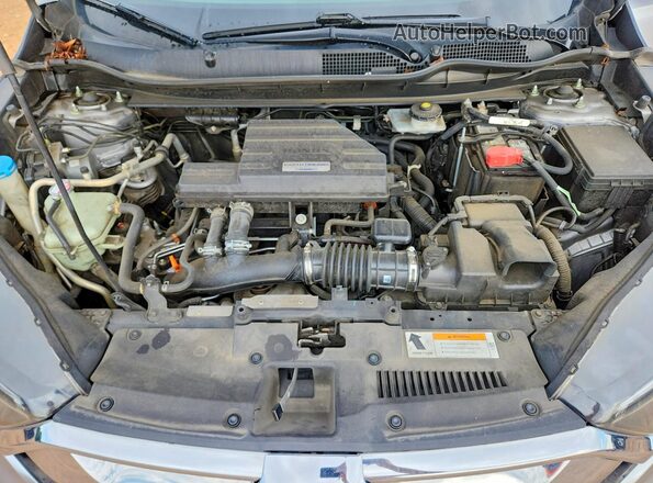 JHLRW2H86KX019757 2019 HONDA CR-V Silver Շարժիչի բաժամունքի տեսք