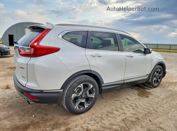 JHLRW2H90KX009900 2019 HONDA CR-V White Задня права чверть