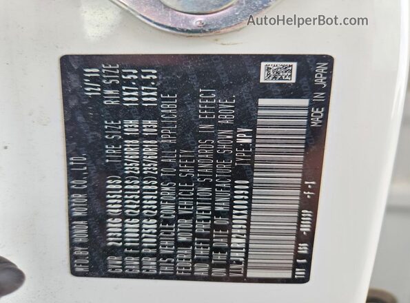 JHLRW2H90KX009900 2019 HONDA CR-V White Вид підкапотного простору