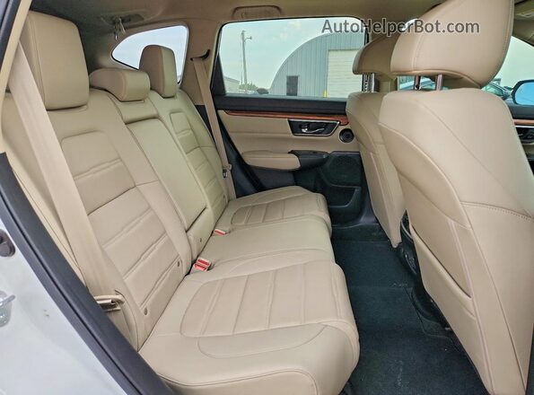 JHLRW2H90KX009900 2019 HONDA CR-V White Вид задніх сидінь
