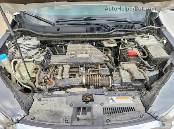 JHLRW2H90KX009900 2019 HONDA CR-V White Вид задньої частини салону