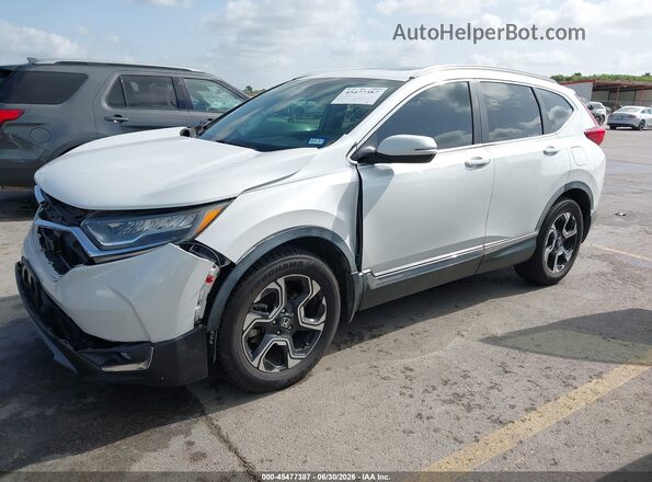 JHLRW2H96KX004104 2019 HONDA CR-V White Front left
