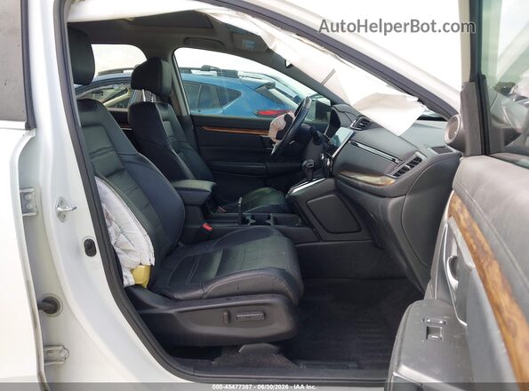 JHLRW2H96KX004104 2019 HONDA CR-V White Front interior view
