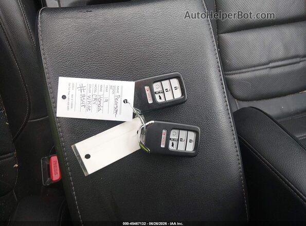 JHLRW2H99KX000094 2019 HONDA CR-V White Առջևի վահանակի տեսք