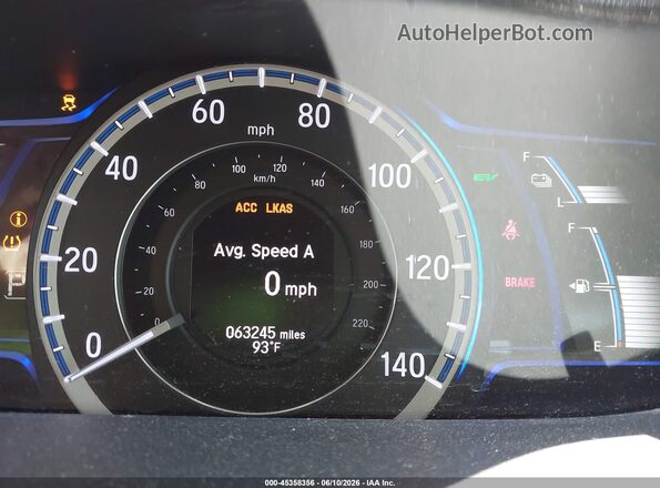 JHMCR6F32HC013395 2017 HONDA ACCORD HYBRID Gray 