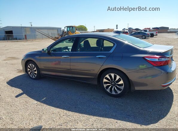JHMCR6F32HC013395 2017 HONDA ACCORD HYBRID Gray 