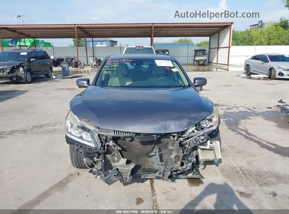 JHMCR6F35HC002536 2017 HONDA ACCORD Gray Դիմացի տեսք
