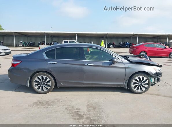 JHMCR6F35HC002536 2017 HONDA ACCORD Gray Սալոնի 360 աստիճան տեսք