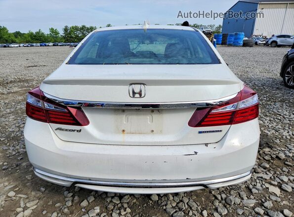 JHMCR6F35HC011849 2017 HONDA ACCORD White Вид ззаду