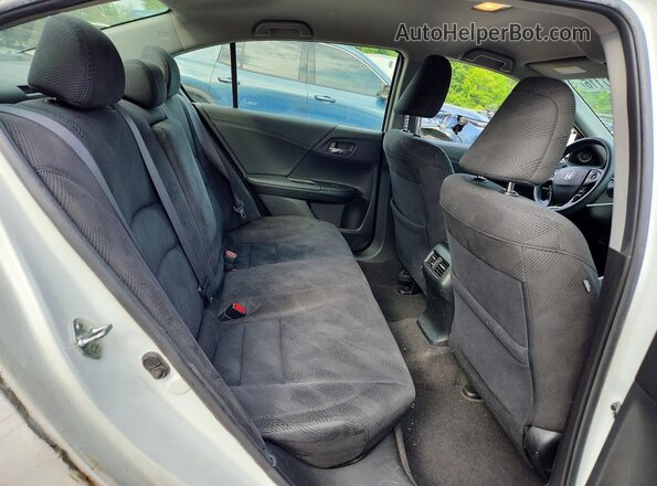 JHMCR6F35HC011849 2017 HONDA ACCORD White Вид задніх сидінь