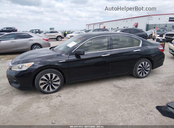 JHMCR6F35HC013312 2017 HONDA ACCORD Black 360 interior view