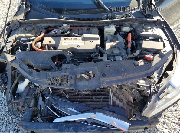 JHMCR6F37HC018382 2017 HONDA ACCORD Black Rear interior view